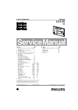 Preview for 1 page of Philips LC4.1E Service Manual