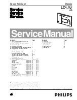 Philips LC4.1U AA Service Manual preview