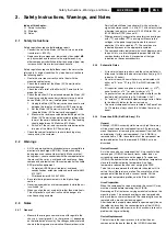 Предварительный просмотр 5 страницы Philips LC4.2HE Service Manual