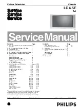 Preview for 1 page of Philips LC4.5E Service Manual