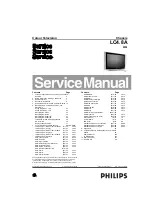 Preview for 1 page of Philips LC4.8A Service Manual