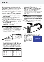 Preview for 8 page of Philips LC5131 User Manual