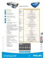 Preview for 2 page of Philips LC6131/05 Technical Specifications