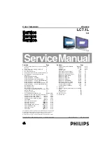 Philips LC7.1L LA Service Manual preview