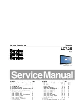 Preview for 1 page of Philips LC7.2E Service Manual