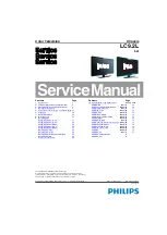 Philips LC9.2L LA Service Manual preview