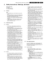 Preview for 3 page of Philips LCD CPT 2K7 Service Manual