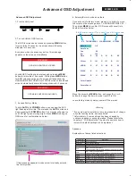 Предварительный просмотр 7 страницы Philips LCD widescreen monitor 220EW8FB Service Manual