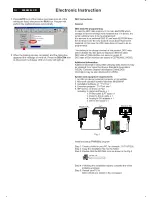 Предварительный просмотр 16 страницы Philips LCD widescreen monitor 220EW8FB Service Manual