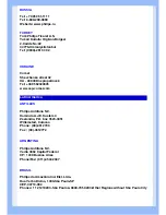 Preview for 66 page of Philips LCD widescreen monitor 220EW8FB User Manual