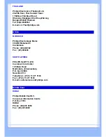 Preview for 72 page of Philips LCD widescreen monitor 220EW8FB User Manual