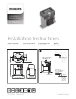 Preview for 1 page of Philips LCU7725/00 Installation Instructions