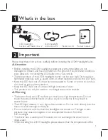 Preview for 3 page of Philips LED4 Manual