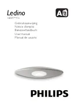 Philips Ledino 16807/**/16 Series User Manual preview