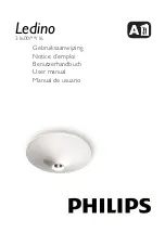 Philips Ledino 31600/31/16 User Manual предпросмотр