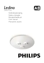 Philips Ledino 31601/31/16 User Manual предпросмотр