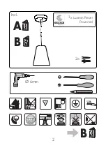 Preview for 2 page of Philips Ledino 41618/60/16 User Manual