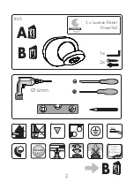 Предварительный просмотр 2 страницы Philips Ledino 57910/31/96 User Manual