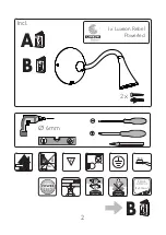 Preview for 2 page of Philips Ledino 66704/87/16 User Manual