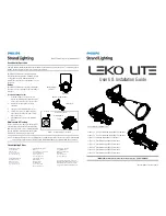 Preview for 1 page of Philips Leko Lite 11430C User'S Installation Manual