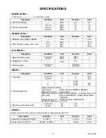 Preview for 4 page of Philips LF501EM4 Service Manual