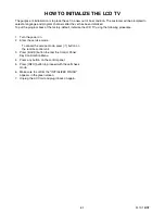 Preview for 21 page of Philips LF501EM4 Service Manual