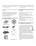 Preview for 4 page of Philips LFH 9850 User Manual
