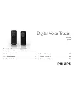 Philips LFH0600 - Digital Voice Tracer 600 512 MB Recorder User Manual preview