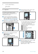 Предварительный просмотр 148 страницы Philips LFH9375/00 User Manual