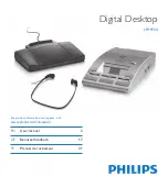 Preview for 1 page of Philips LFH9750 - Desktop 9750 Digital Transcriber User Manual