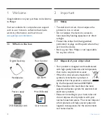 Preview for 4 page of Philips LFH9750 - Desktop 9750 Digital Transcriber User Manual