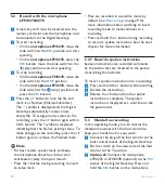 Preview for 12 page of Philips LFH9750 - Desktop 9750 Digital Transcriber User Manual