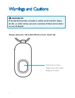 Preview for 4 page of Philips Lifeline FD100 Instructions For Use Manual