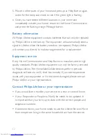 Preview for 12 page of Philips lifeline Instructions For Use Manual