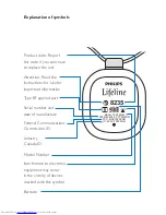 Preview for 27 page of Philips lifeline Instructions For Use Manual