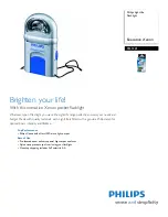 Preview for 1 page of Philips LightLife Executive Xenon SFL3121 Specifications