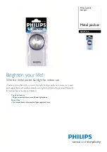 Preview for 1 page of Philips LightLife SBCFL126 Specifications