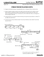 Предварительный просмотр 5 страницы Philips Lightolier IS-PTS7 Instruction Sheet