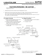 Предварительный просмотр 6 страницы Philips Lightolier IS-PTS7 Instruction Sheet