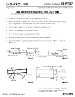 Предварительный просмотр 7 страницы Philips Lightolier IS-PTS7 Instruction Sheet