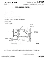 Предварительный просмотр 8 страницы Philips Lightolier IS-PTS7 Instruction Sheet