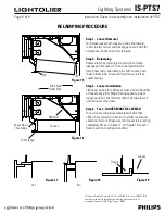 Предварительный просмотр 9 страницы Philips Lightolier IS-PTS7 Instruction Sheet