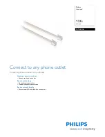 Philips Line Cord SWL6146 Specifications preview