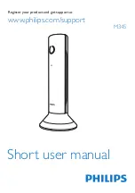 Preview for 1 page of Philips Linea Lux M345 Short User Manual