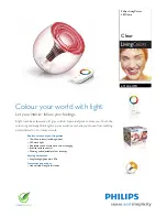 Philips LivingColors 69143/60/PH Brochure preview