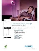 Preview for 1 page of Philips LivingColors 6914748PH Brochure