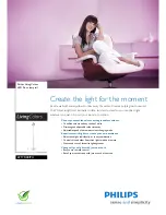 Предварительный просмотр 1 страницы Philips LivingColors 6917548PU Brochure