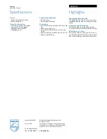 Preview for 2 page of Philips LongLife 4R25 Brochure & Specs