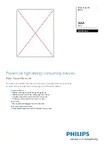 Philips LR03PC32C Specifications preview