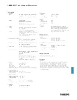 Preview for 2 page of Philips LRM 8112 Specification Sheet